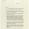 Letters and notes by Cheryl Crawford or her assistant Lee Tuft