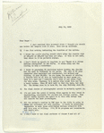 Letters and notes by Cheryl Crawford or her assistant Lee Tuft