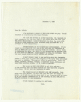 Letters and notes by Cheryl Crawford or her assistant Lee Tuft