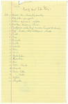 Letters and notes by Cheryl Crawford or her assistant Lee Tuft