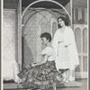 Chita Rivera and Carol Lawrence in the stage production West Side Story