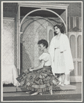 Chita Rivera and Carol Lawrence in the stage production West Side Story