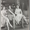 Julie Oser [?], Wilma Curley, and Marilyn D'Honau in the stage production West Side Story