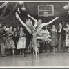 Ken LeRoy, Chita Rivera, and cast in the stage production West Side Story