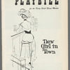 Playbill for New Girl in Town