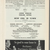 Playbill for New Girl in Town