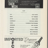 Playbill for New Girl in Town