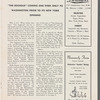 Program for Washington, D.C. tryout at National Theatre