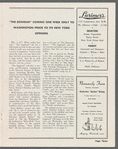 Program for Washington, D.C. tryout at National Theatre