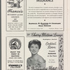 Program for Washington, D.C. tryout at National Theatre