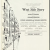 Souvenir booklet for Washington, D.C. tryout at National Theatre