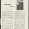 Playbill of September 30, 1957