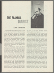 Playbill of September 30, 1957
