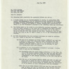 Peter Gennaro's contract for the original production of West Side Story