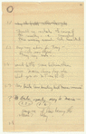 Notes for the Somewhere ballet