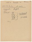 Notes for the Somewhere ballet