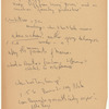 Notes for the Somewhere ballet