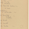 Notes for the Somewhere ballet
