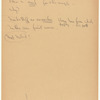 Notes for the Somewhere ballet