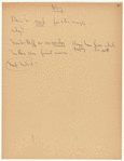Notes for the Somewhere ballet