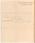 Andrew Jackson to William B. Lewis