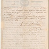 Antonio López de Santa Anna to William B. Lewis