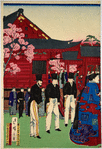 In full bloom at Ueno Park in Tokyo