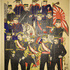 Illustration of Russian and Japanese Army and Navy Officers