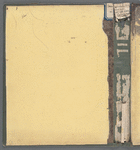 Buckram binding used as wrapper in Herschel family library
