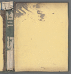 Buckram binding used as wrapper in Herschel family library