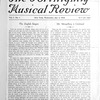 The Fortnightly musical review