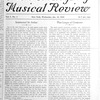 The Fortnightly musical review