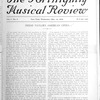 The Fortnightly musical review