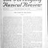 The Fortnightly musical review