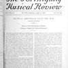The Fortnightly musical review