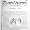 The Fortnightly musical review