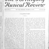 The Fortnightly musical review