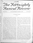 The Fortnightly musical review