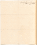 Andrew Jackson to William B. Lewis
