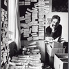 Author Jonathan Katz at home, while researching for book Gay American History