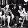 Staff members David Oggensack, Reed Lenti, Jess Kalish, Wayne Stienman, and author Jonathan Ned Katz