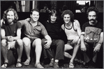 Staff members David Oggensack, Reed Lenti, Jess Kalish, Wayne Stienman, and author Jonathan Ned Katz