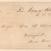 Thomas H. Benton to William B. Lewis
