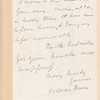 Martin Van Buren to William B. Lewis