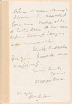 Martin Van Buren to William B. Lewis