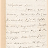 Martin Van Buren to William B. Lewis