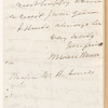 Martin Van Buren to William B. Lewis