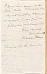 Martin Van Buren to William B. Lewis
