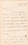 Martin Van Buren to William B. Lewis