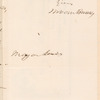 Martin Van Buren to William B. Lewis